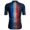 Maglia Trionfo 2022 Tour de France Manica Corta Rosso Blu